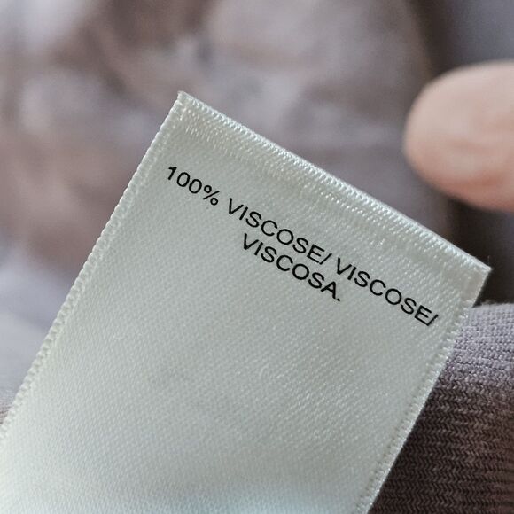 Lucky Brand Floral Print Button Down Slip Dress Women's Size XL Purple Babydoll - Picture 8 of 8